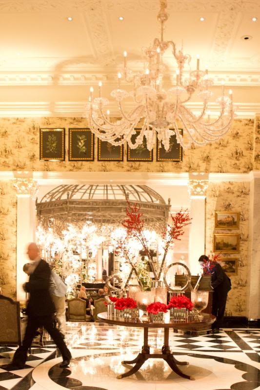 Christmas feeling at The Savoy hotel