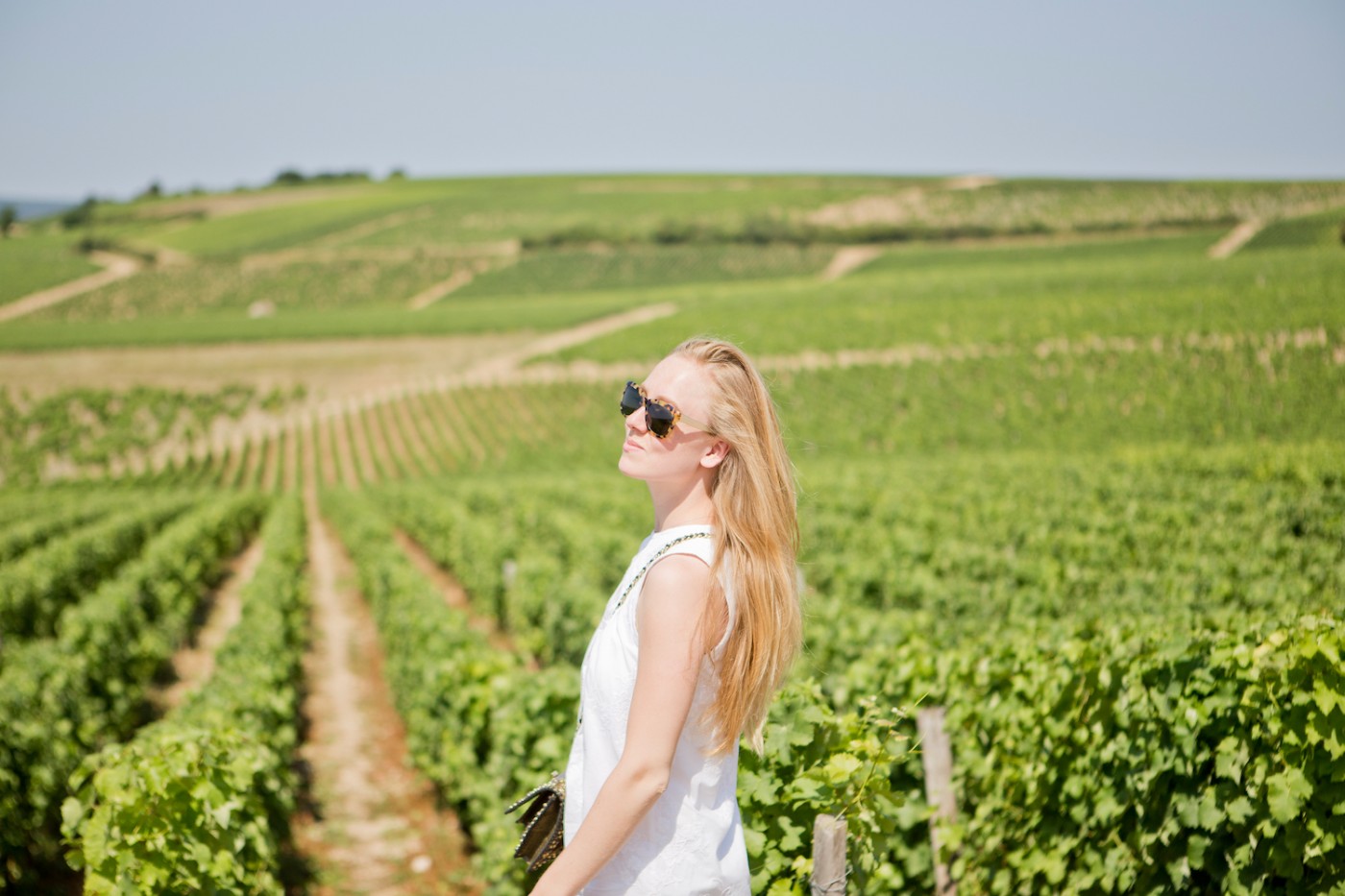 The Golden Bun | wineyard France, Pouilly vinoble, white dress, München Modeblog, German Fashion Blog, Fashionblogger, new trends