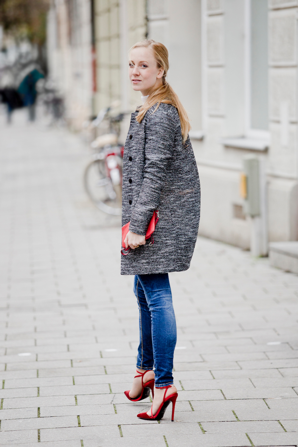 More & More Coat Red pumps| München Modeblog, German Fashion Blog, Fashionblogger, new trends
