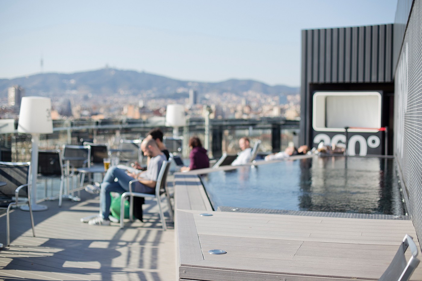 Barcelo Raval Barcelona hotels, where to stay in Barcelona, nice hotel in barcelona rooftop in barcelona