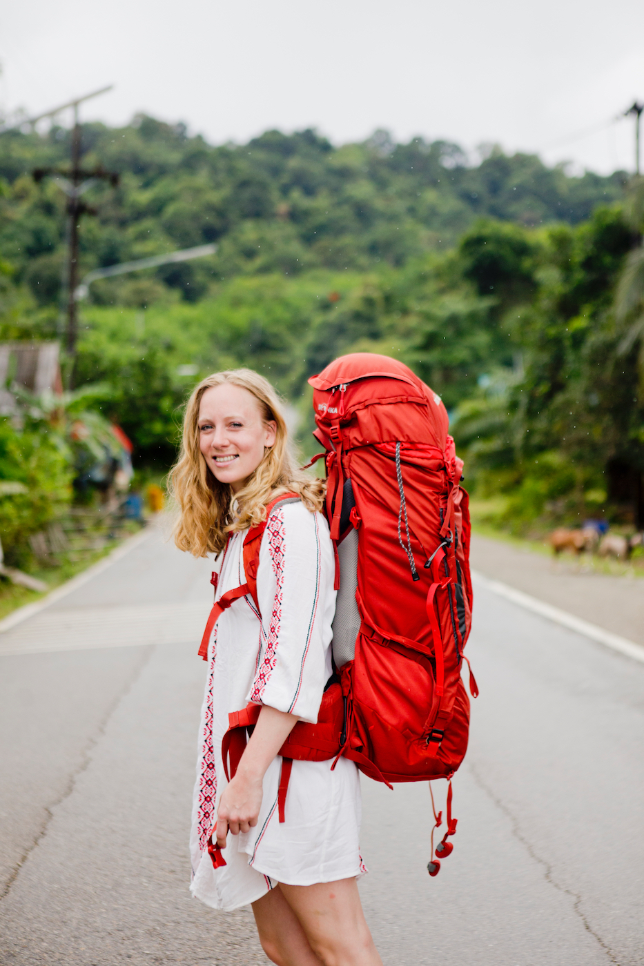 www.thegoldenbun.com | backpacking in thailand, tatonka yukon backpack travel