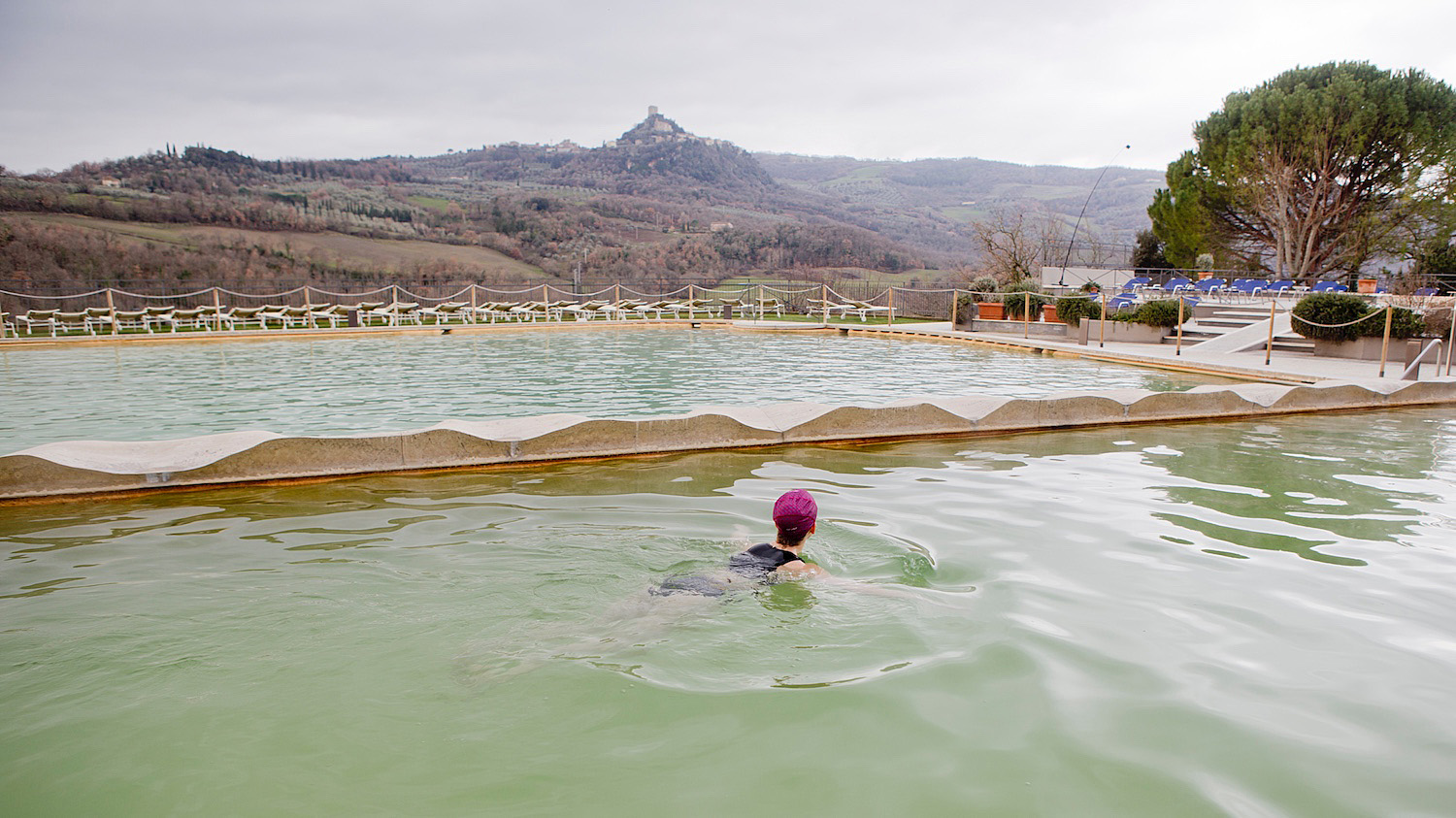 Albergo Bagno Vignoni Posta Marcucci Hot springs in tuscany travel trips