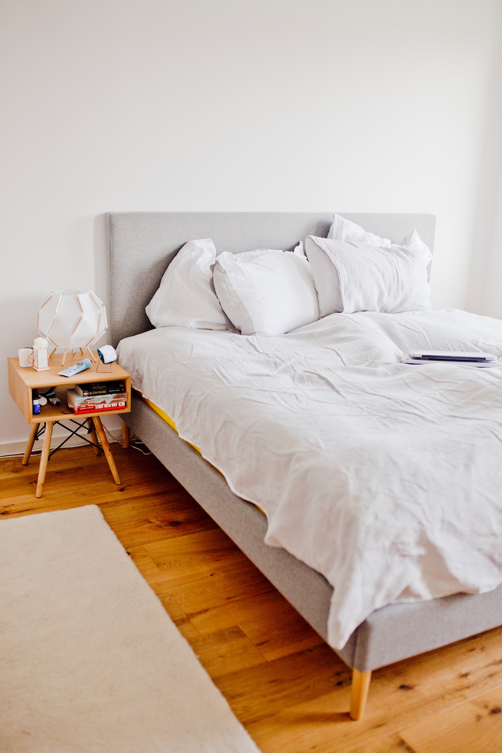Scandinavian bed frame _ dieneueeve _ eve sleep _ eve mattress review _ eve matress 2