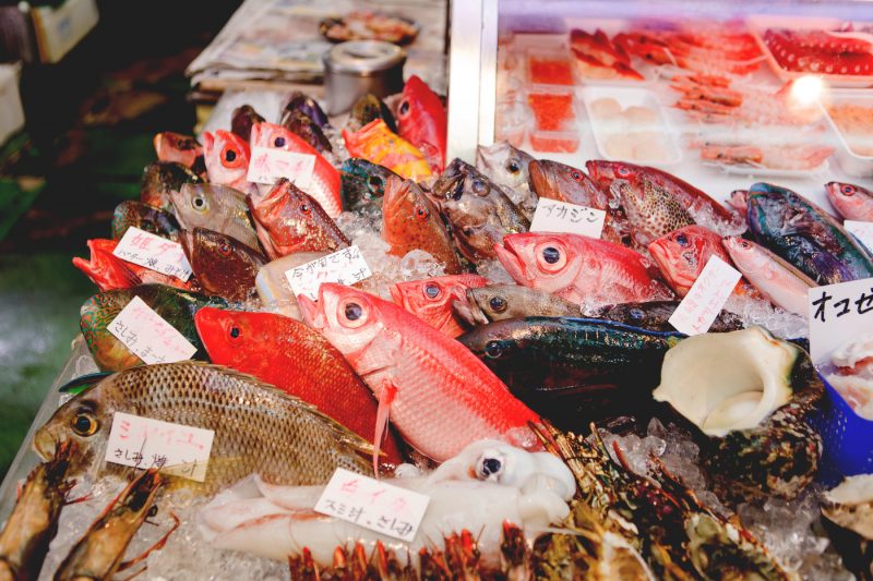 The golden bun - naha market naha, okinawa market, makishi market, naha city okinawa - okinawa fish market guide