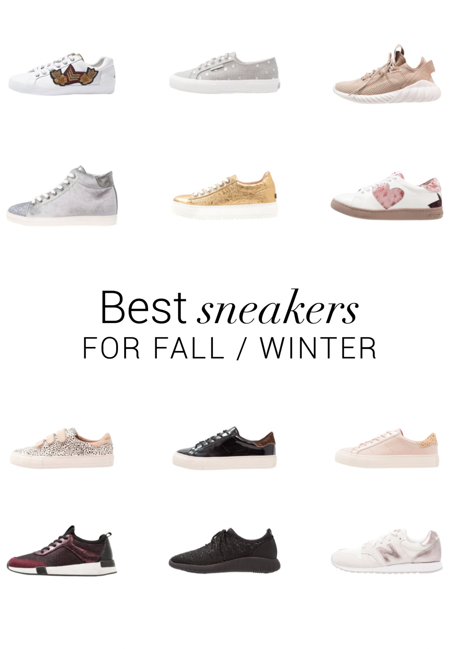 best sneakers for autumn