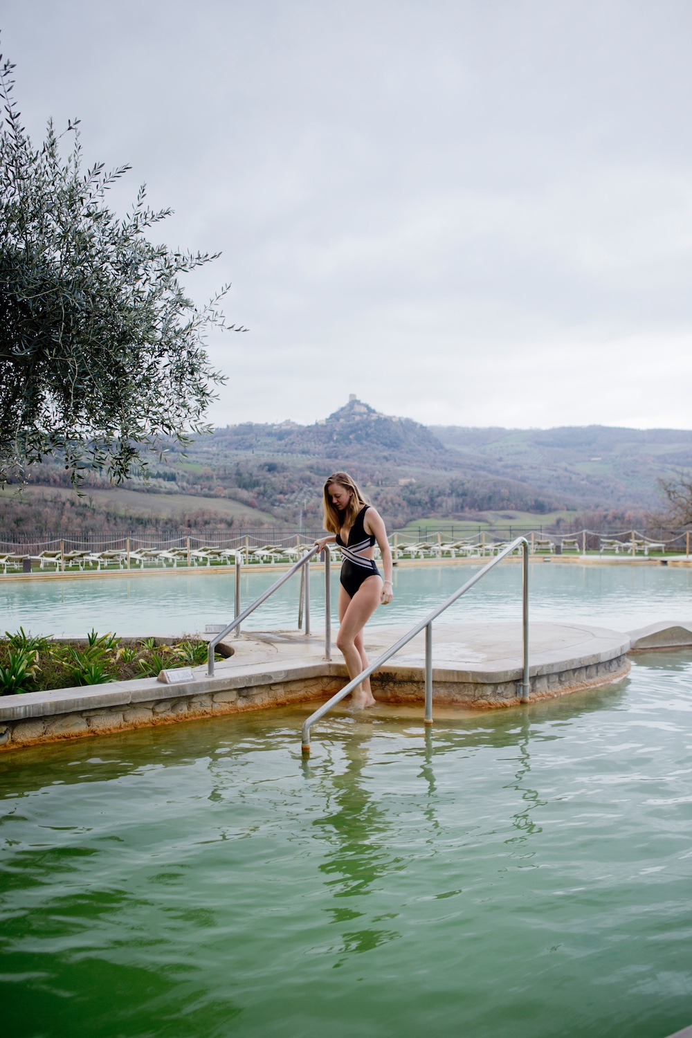 Albergo Bagno Vignoni Posta Marcucci thermal bath Tuscany travel trips