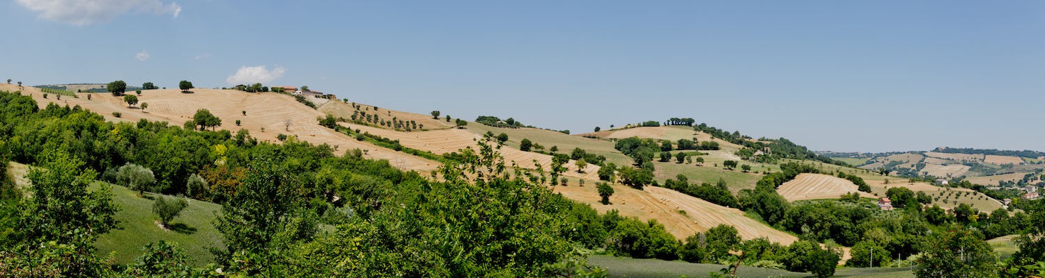 www.thegoldenbun.com | Vacanze Italiane Holidays Italy Fano Marche countryside 